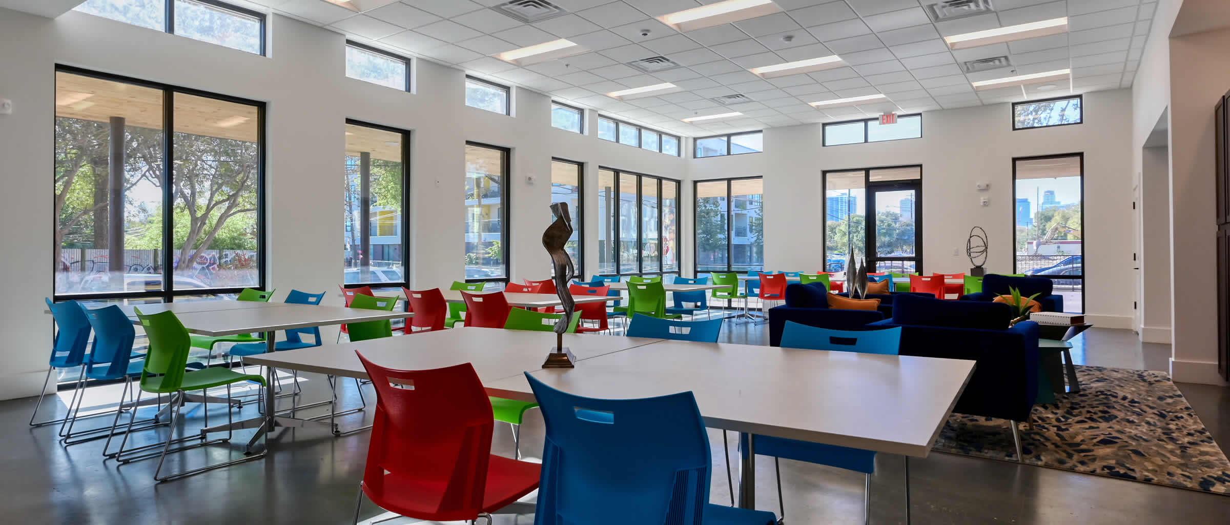 Community room at Chalmers Courts East